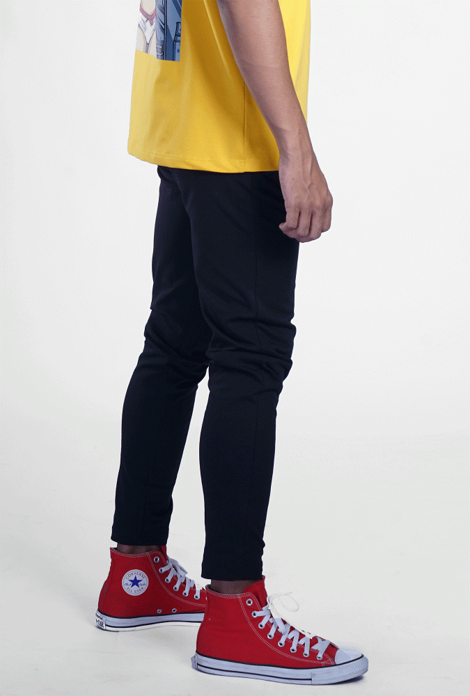 Long Sweat Pant With Yellow Sign (boy)
